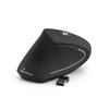 MediaRange ergonomische 6-Tasten Funk-Maus mit optischem Sensor für Linkshänder, schwarz
