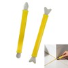 ChenShuo Sealant Finishing Tool Set,Stainless Steelhead Grout Residue Scraper,Caulk Finishing