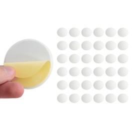 Door Stoppers 36 Pcs - Self-Adhesive Door Knob Wall Protector Guards - Silicone Door Bumper for Slamming - Reusable Wall Stop Damage & Noise for Home or Office, 1.97 Inch