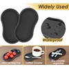 Koluti Salt and Pepper Mill Silicone Tray Set of 2,