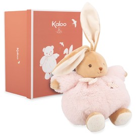 Kaloo - Pink Rabbit Plush 25cm - Ultra-soft plush for baby - Tender companion from birth - Ideal size for little hands - Birth Gift - K214018