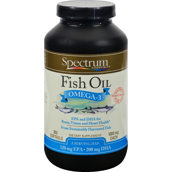 Spectrum Essential Oil Norwgn Fish 1000mg Sg