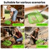 2026 Upgraded 2-in-1 Chicken Poop Scooper & Rake with Handle,