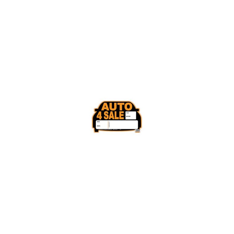 AUTO FOR SALE SIGN