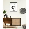 EcoHest 12x16 in Martini Glass Legs Framed Wall Art for