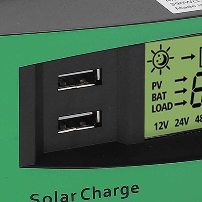 Solar Charge Controller PWM Panel Regulator 12V 24V 30A with