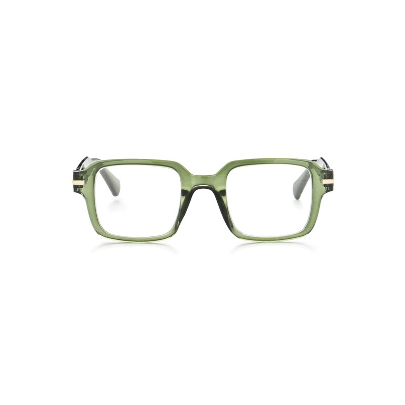 OPTIMUM OPTICAL Blue Light Filtering Scratch-Resistant Lens Rectangular Frame Magnifying