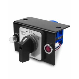 Kit de interruptor de lona compatible con todos los vehículos Briidea de 63 amperios de remolques o camiones con interruptor y luz indicadora y todas las piezas de montaje, kit de preinstalación,