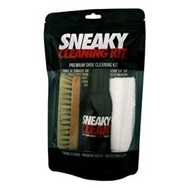 Sneaky Brand Shoe Care Kit 6.3 x 2.8 x 10.2 inches (160 x 70 x 260 mm), clear