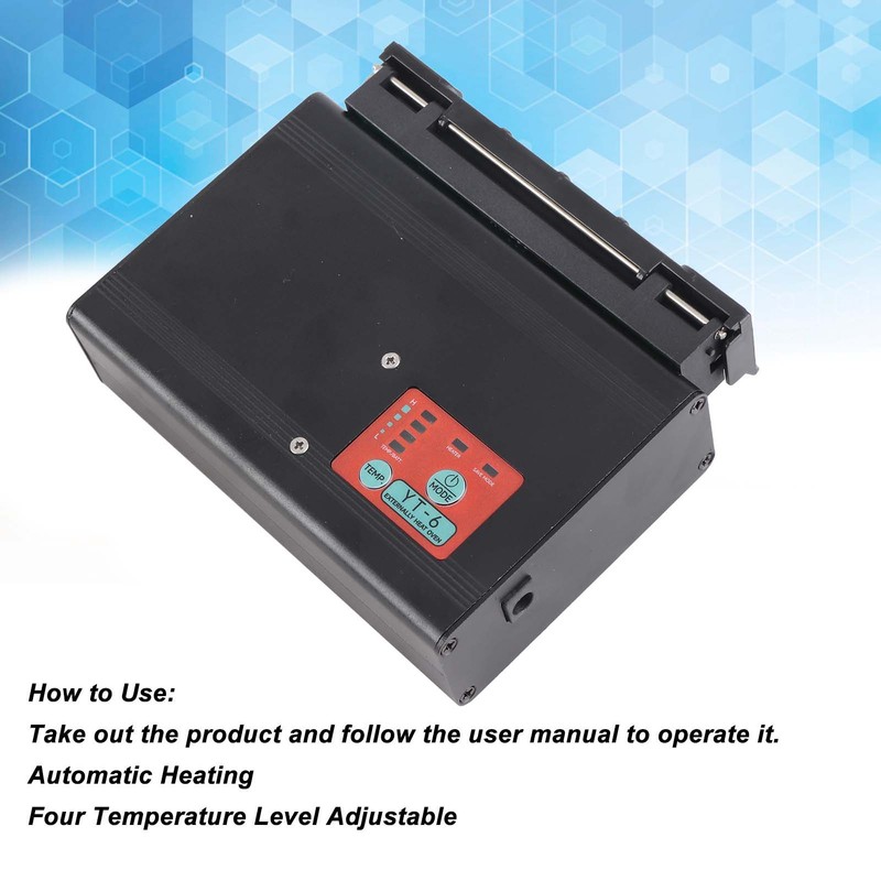 Fiber Optic Fusion Splicer Heater Quick Heating 4 Level Automatic