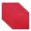 Pack of 8 Red Flags Weatherproof Warning Flag Warning Sign