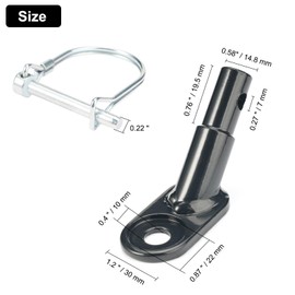 Bicycle Trailer Coupling, Trailer Accessories, Children's Traction Head, for Prams, Children's Bicycle, Pet Carriage, Dog Tra