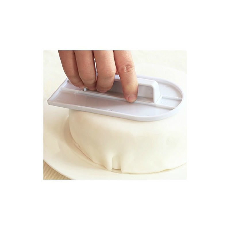 Smart Baking Fondant Cake Decorating Icing Smoother Sturdy Plastic Sugarcraft