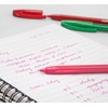 Eziglide Ballpoint Purple Pen, Pack of 10 Ballpoint Pens, Smooth