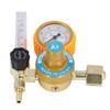 Argon Gas Regulator 0 To 3500psi Aluminum Alloy TIG Flow