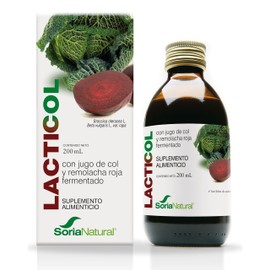 Lacticol Probioticos Mujer y Hombre - Elaborado con Ingredientes Naturales Enzimas Digestivas y Probioticos Vivos 200ml