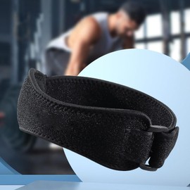 Knee Brace for Men | Adjustable Compression Sleeve Wrap | Adjustable Breathable Support Stabilizing Wrap for Running Walking Lifting Sports Basketball