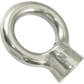 Himejiya Stainless Steel Eye Nut #12 (Nominal 0.5 inches (12 mm) IN-12M