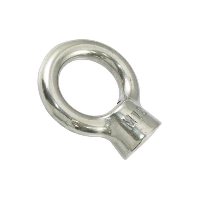 Himejiya Stainless Steel Eye Nut #12 (Nominal 0.5 inches (12