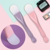 2PCS Silicone Face Mask Brush, Soft Facial Applicator 5.7 in