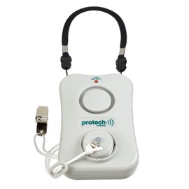 Dynarex Protech String Monitor - Fall Monitoring Alarms/Bed Alarms and Fall Prevention for Elderly - Medical Bed, Chair Pressure Sensitive Alarm for Caregiver - Home Care, Hospital, Hospice Equipment