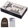 OkidSTEM Chess Set with Folding Magnetic Travel Games Board for