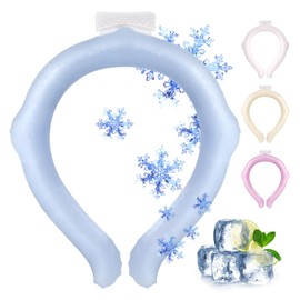 28℃ Part Cooling Cooling Cooling Tube Natural Cooling Tube Lightweight Use For Soothing Heat Prevention, Top Group, High School, Athletics, Festival, Mountain Climbing, For Men and Women (Blue)