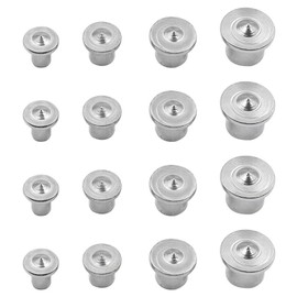 Centring Point, Wooden Dowel Centring Tips, 16-Piece Dowel Marker Set, Dowel Tips, Wooden Dowel Centring Tips, Dowel Set Dowel Fix Set, Dowel Aid Set, 6/8/10/12 mm for Woodwork Drilling Tools