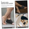 WOONEKY 2 Pairs Breathable Heel Covers Durable Heel Support Socks