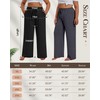 Neer 3 Pack Women's Plus Size Pants Wide Leg Lounge