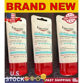 Eucerin Advanced Repair Light Feel Hand Creme Cream 2.7 oz Very Dry Skin NEW