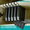 Under Gun Safe Shelf Magazine Holder, Universal Pistol Magazine Holder