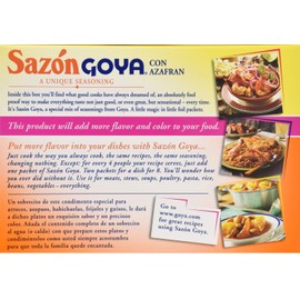 Goya 3784 Sazón con Azafrán, 1.41 oz (40 g