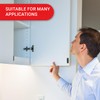 LouMaxx Magnetic Door Catch Strong - 4kg Holding Force -
