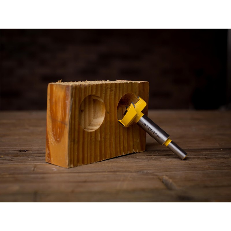 Boomway Forstner Drill Bit (3-1/4'' | 82.6mm) with YG6X Carbide,