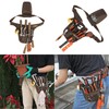 Tourbon Leather Garden Florist Tool Belt Utility Apron Tools Holster
