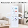 CLVIZCXOM New Fan Remote Control Replacement for Dyson AM09 Hot