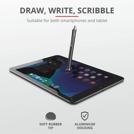 Trust Stylus Pen for All Tablets and Smartphones - Black