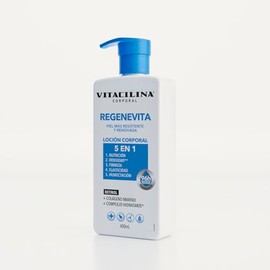 Regenevita Loción 5 en 1 con Retinol y Colágeno Marino 400 ml – Firmeza, Elasticidad e Hidratación hasta 96h