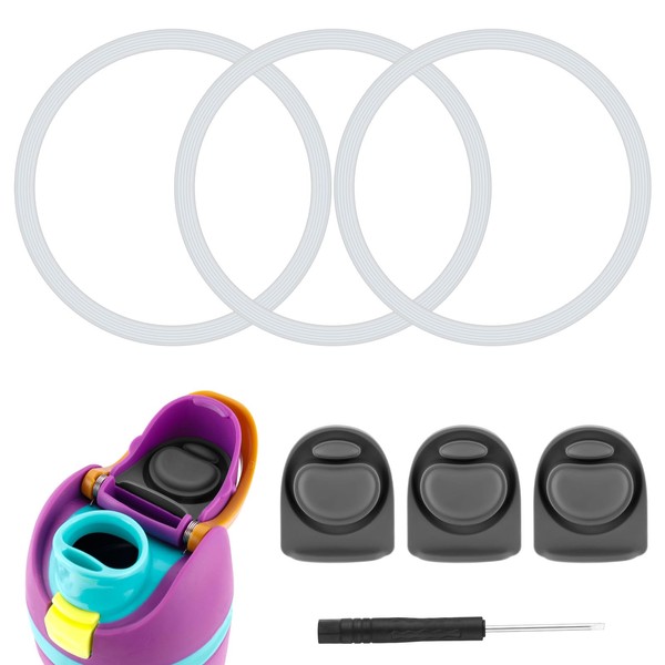 3pcs Bottle O Seal Ring & 3pcs Gasket Replacement Stopper