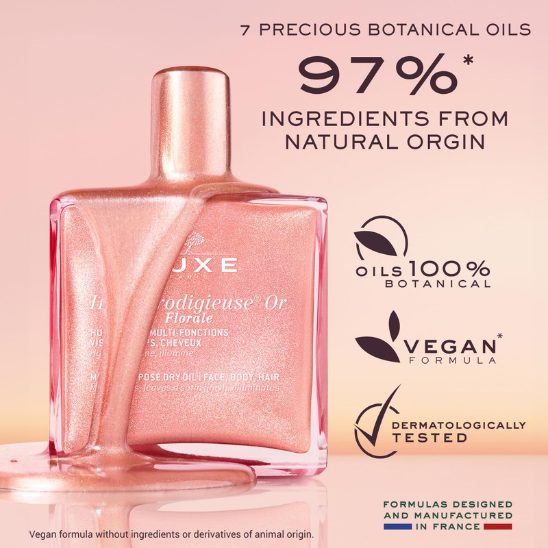 Nuxe Glow in Pink Kit 50mL, 8mL, 10mL