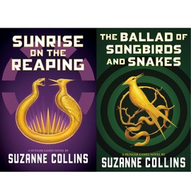 Hunger Games 2-Book Bestseller Collection Set – Sunrise on the Reaping & The Ballad of Songbirds and Snakes by Suzanne Collins