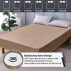 ohano Waterproof Mattress Protector, 160 x 200 cm Fitted Sheet,