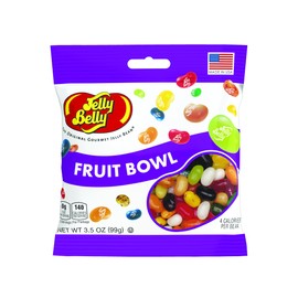 Jelly Belly Fruit Bowl Jelly Beans, Assorted Fruit Flavors, 3.5-oz, 12 Pack