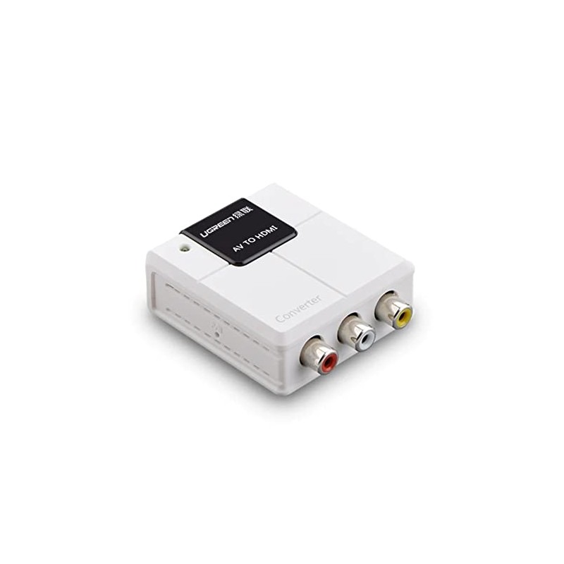 UGREEN AV to HDMI Converter (White) 40225 (V28-ACBUGN40225)