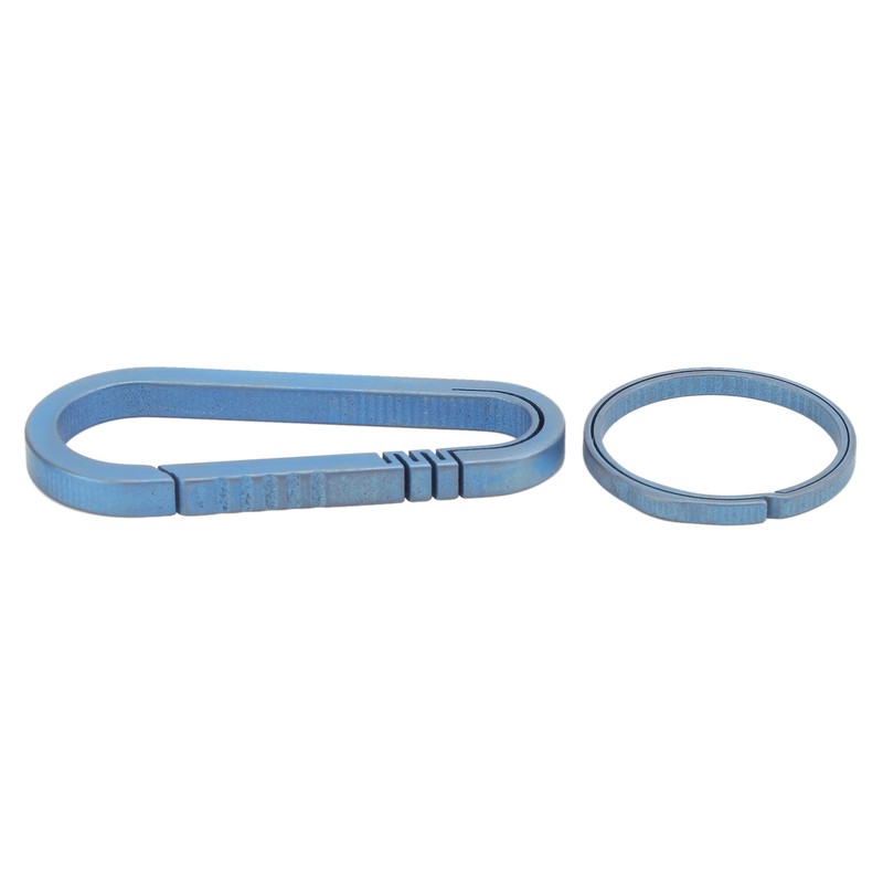 Titanium Alloy Keychain Key Holder Quick Release Keychain Backpack Hanging