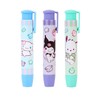 3 Count, Cute Retractable Pencil Erasers
