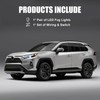 Fancemot LED Front Bumper Fog Lights Compatible with 2019-2025 5th