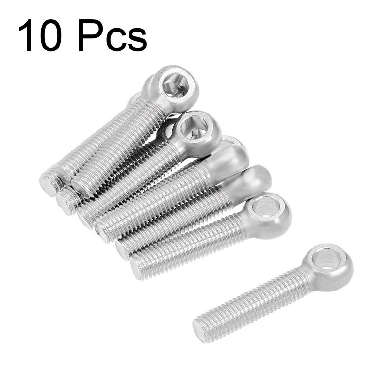 sourcing map M12 x 60mm 304 Stainless Steel Machine Shoulder