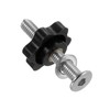 sourcing map 4 Sets Star Knob Kit, M6 Metric Thread